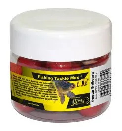 FTM Aardbei Pop Up Boilies 16 Mm 3 FTM Aardbei Pop Up Boilies 16 Mm