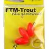 FTM New Generation Trout Pilots Rood Ovaal 10 Mm