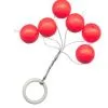 Fishing Tackle Max Trout Pilots Rond 12 Mm Rood -Exporteren Vis Lijnen Winkel trout pilot rond rood 1