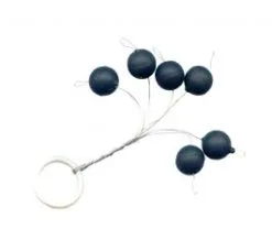 Fishing Tackle Max Trout Pilots Rond 18 Mm Zwart