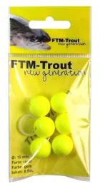 FTM New Generation Trout Pilots Geel Rond 15 Mm 3 FTM New Generation Trout Pilots Geel Rond 15 Mm